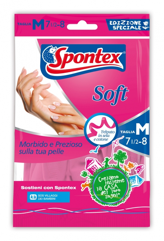 GUANTI SPONTEX SOFT MEDIA 7/8